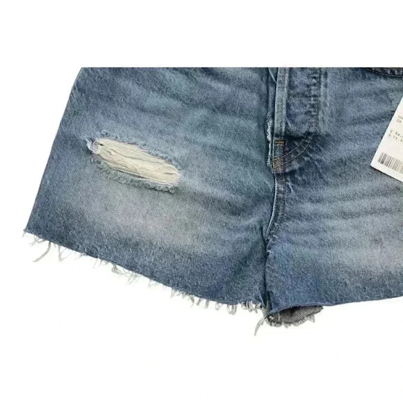 NWT Urban Outfitters BDG Shorts Sz 24 Distressed Denim Summer Cut Off Button Fly - Picture 4 of 11